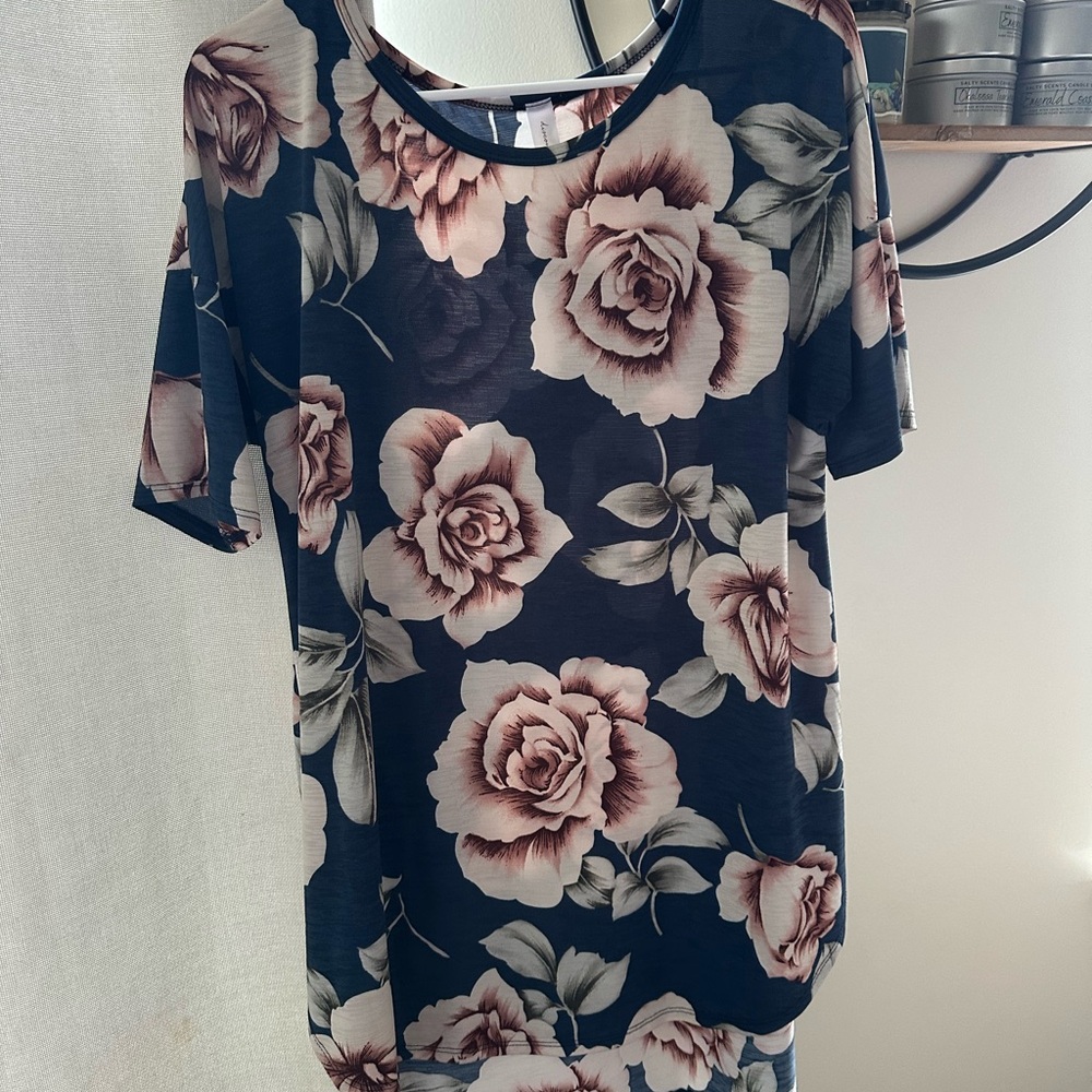 Floral Print Women's Top